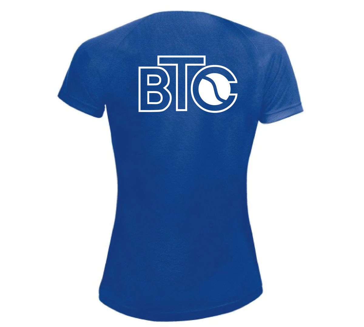 BTC Funktionsshirt Damen blau, Rückseite