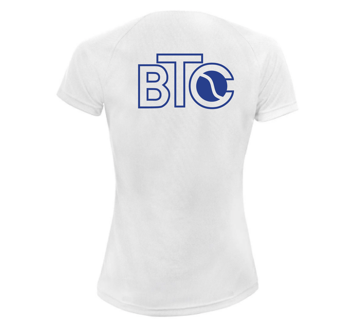 BTC Funktionsshirt Damen weiß, Rückseite