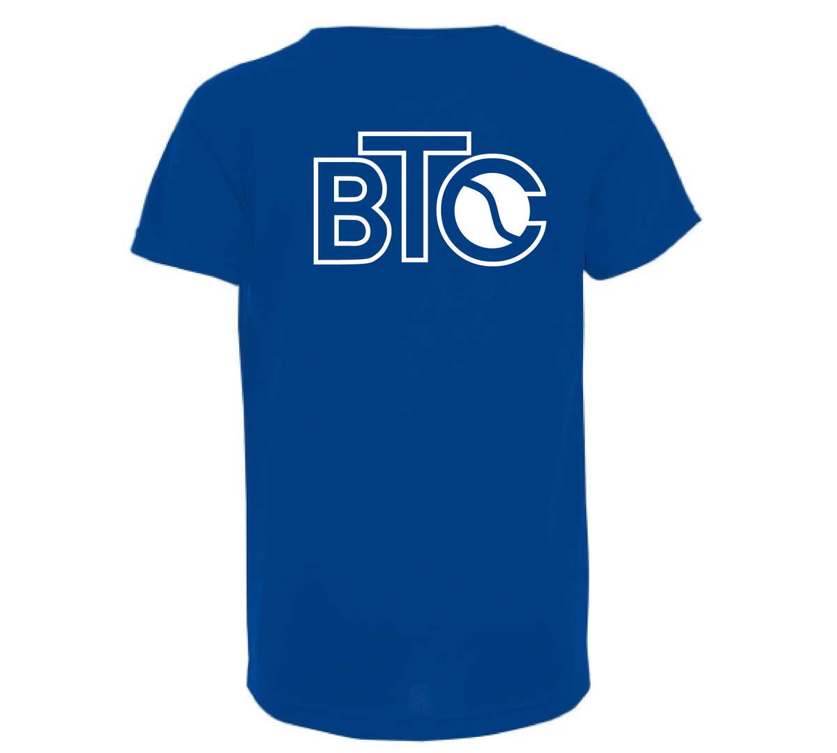 BTC Funktionsshirt Kinder blau, Rückseite