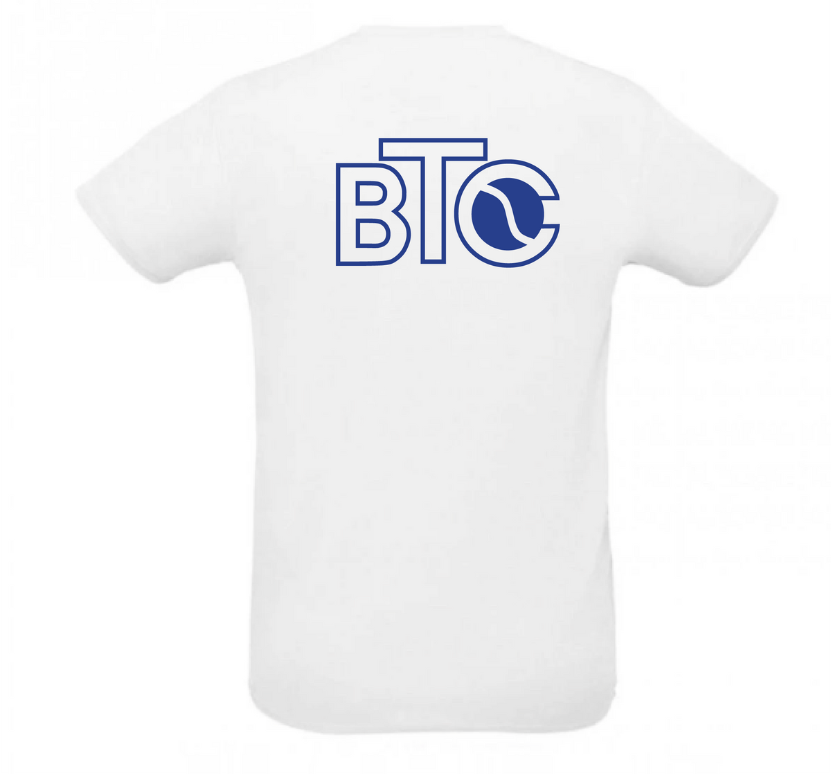 BTC Funktionsshirt Herren weiß, Rückseite