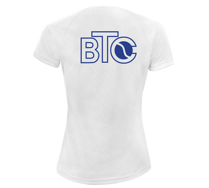 BTC Funktionsshirt Damen weiß, Rückseite
