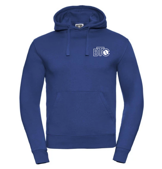 BTC Hoodie Herren blau, Vorderseite