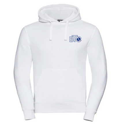 BTC Hoodie Herren weiß, Vorderseite