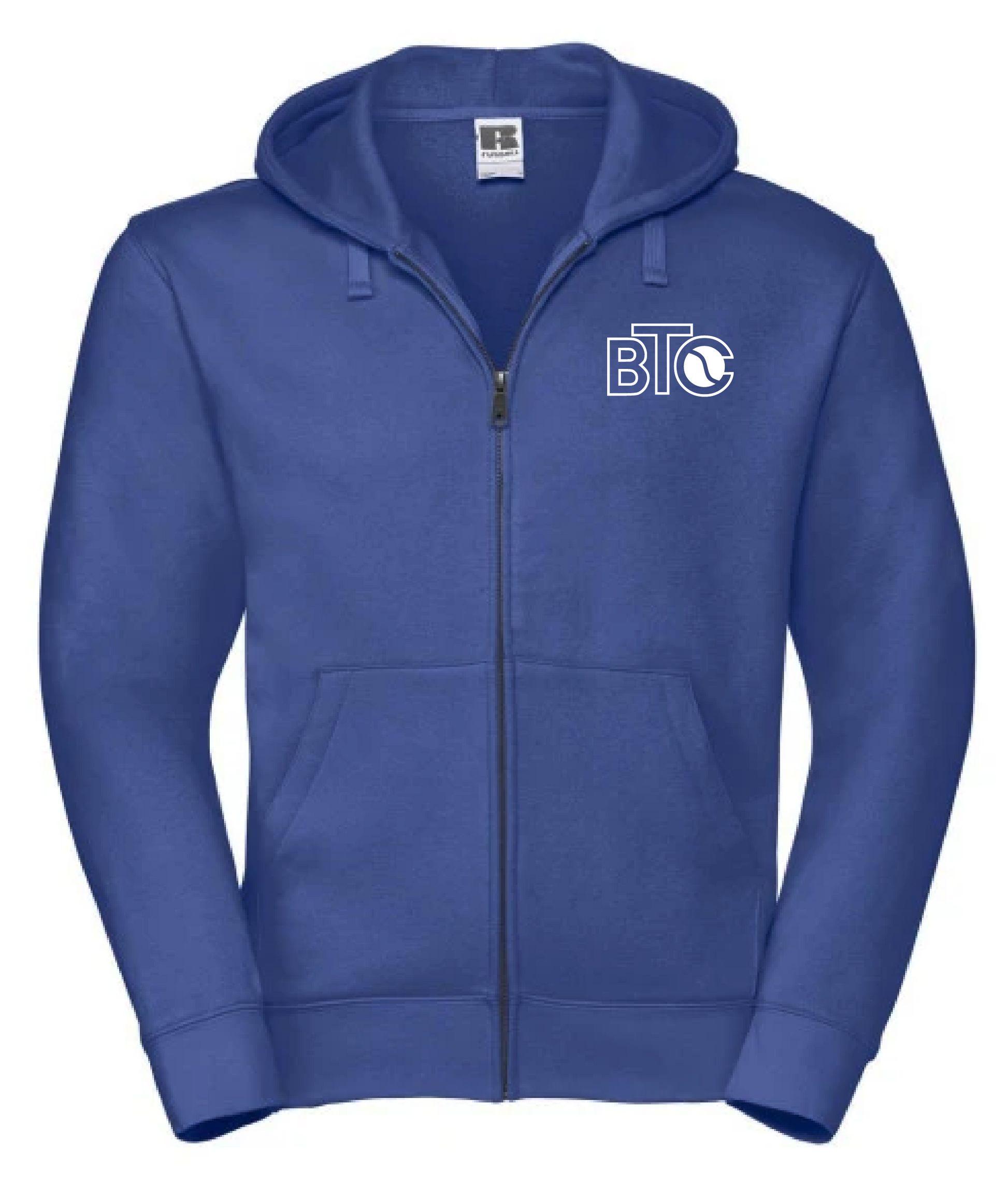 BTC Zip-Jacke Herren blau, Vorderseite