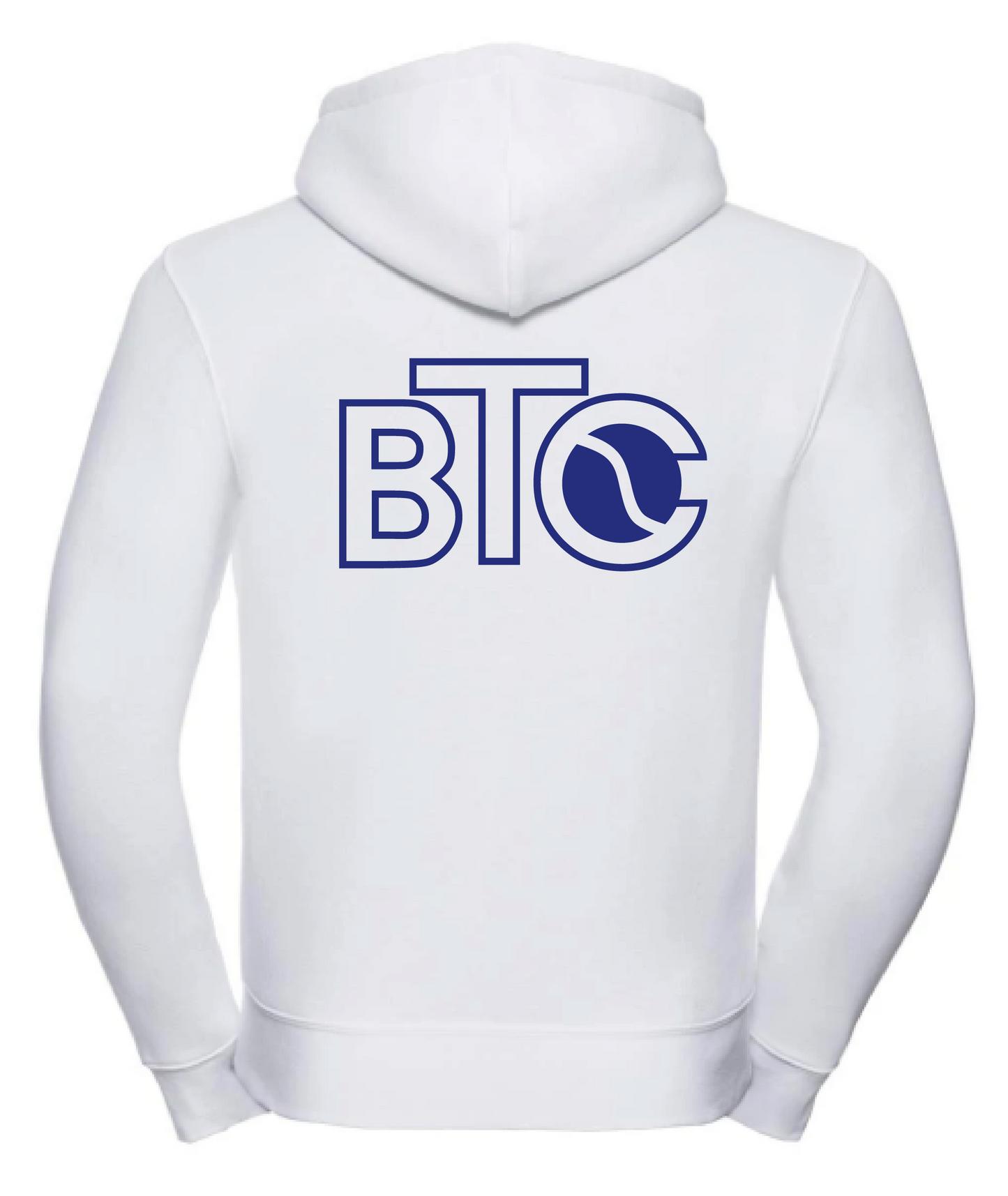 BTC Zip-Jacke Herren weiß, Rückseite