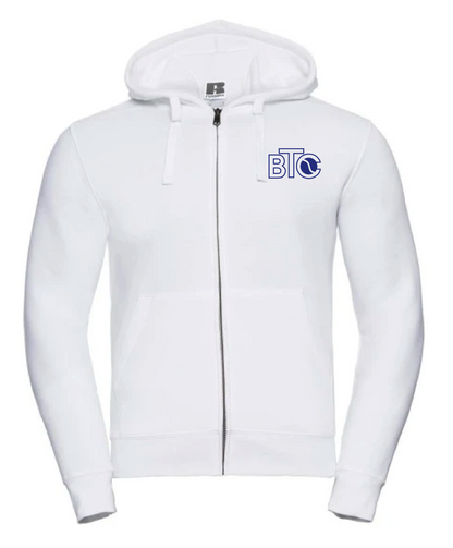 BTC Zip-Jacke Herren weiß, Vorderseite