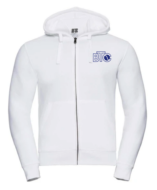 BTC Zip-Jacke Herren weiß, Vorderseite