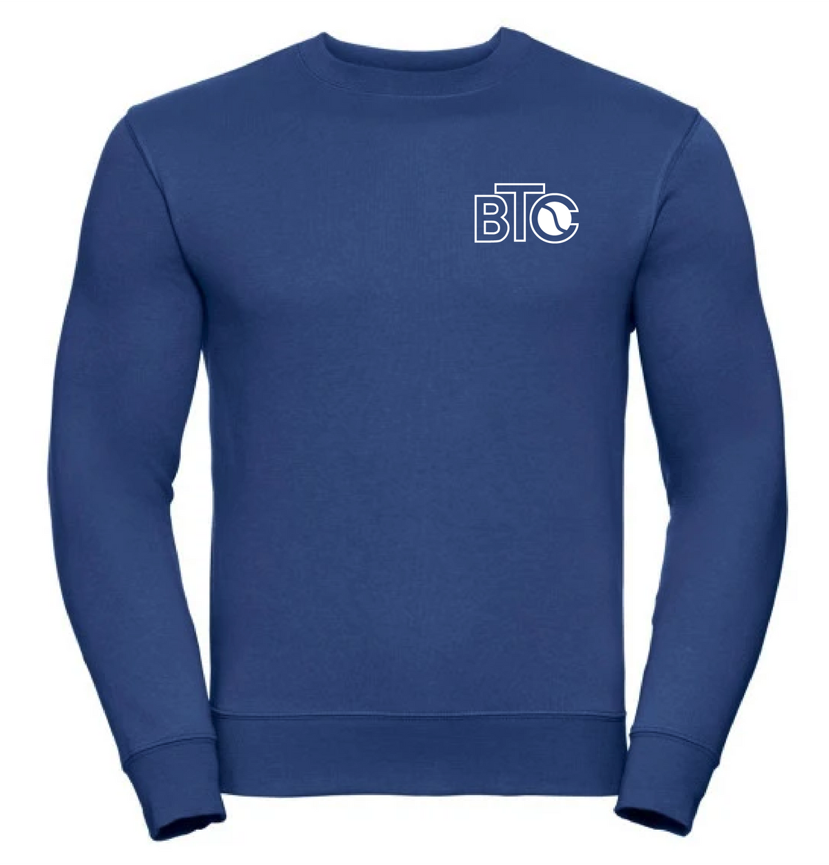 BTC Sweatshirt Unisex blau, Vorderseite
