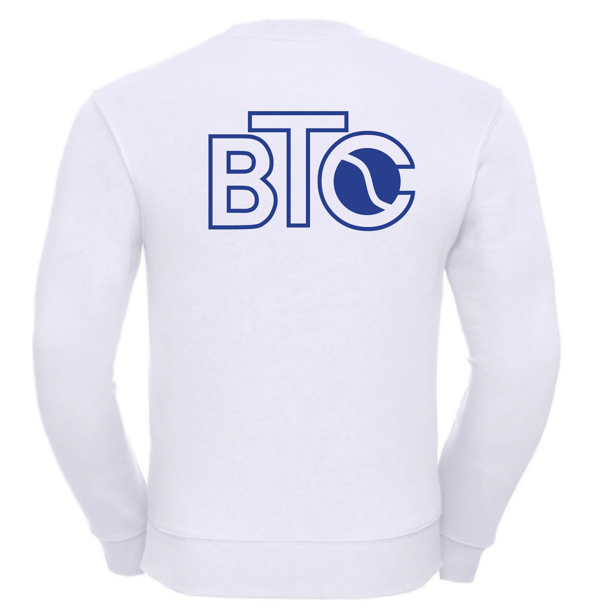 BTC Sweatshirt Unisex weiß, Rückseite