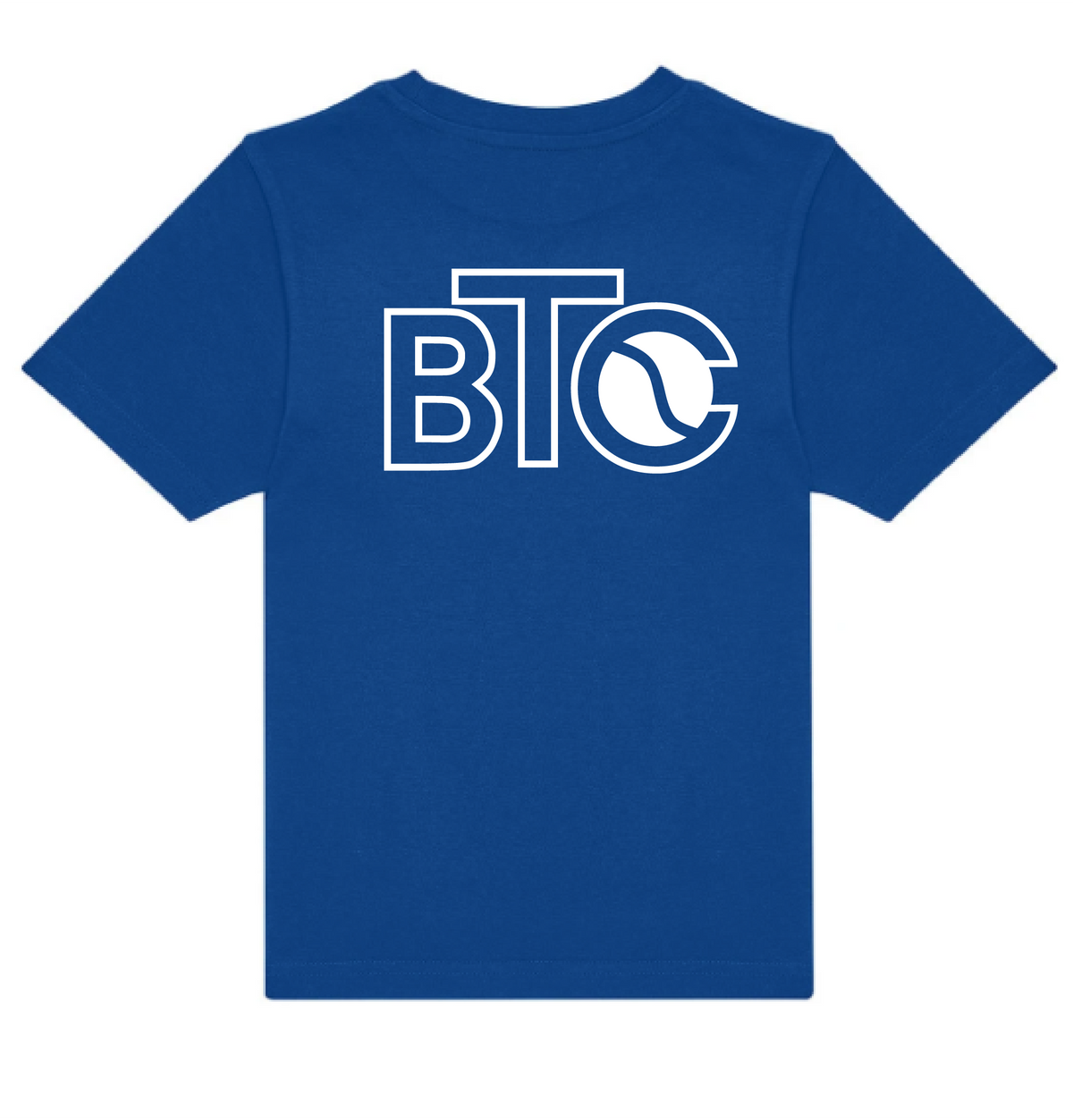 BTC Baumwoll-T-Shirt Kinder blau, Rückseite