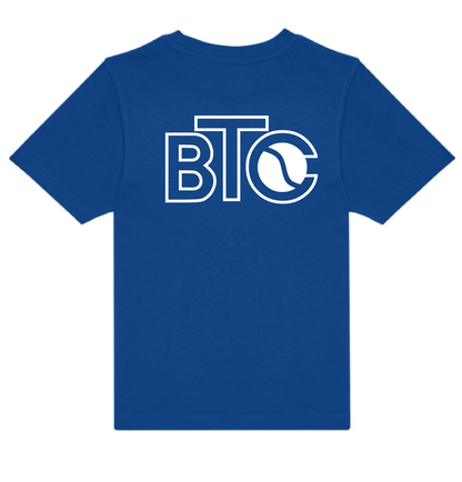 BTC Baumwoll-T-Shirt Kinder blau, Rückseite
