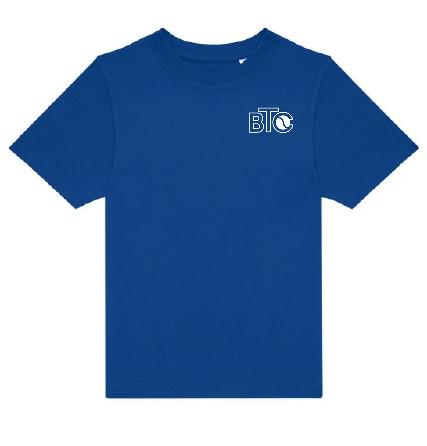 BTC Baumwoll-T-Shirt Kinder blau, Vorderseite