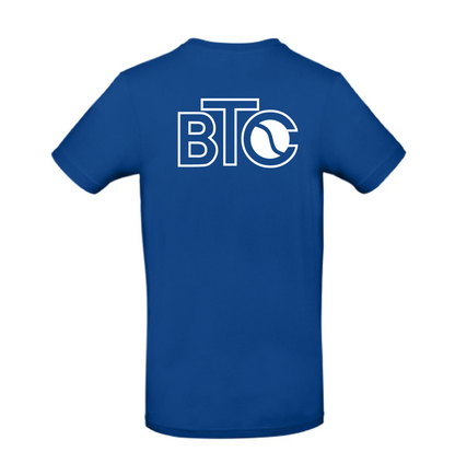 BTC Baumwoll-T-Shirt Herren blau, Rückseite