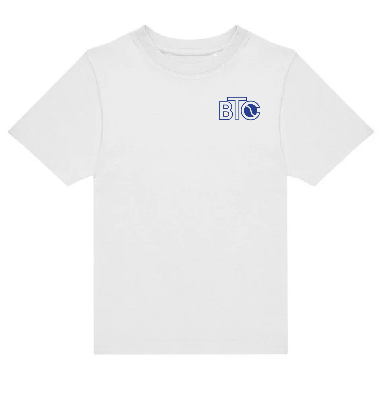 BTC Baumwoll-T-Shirt Kinder weiß, Vorderseite
