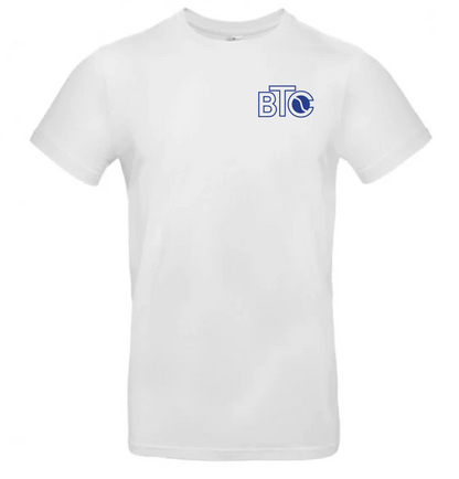 BTC Baumwoll-T-Shirt Herren weiß, Vorderseite