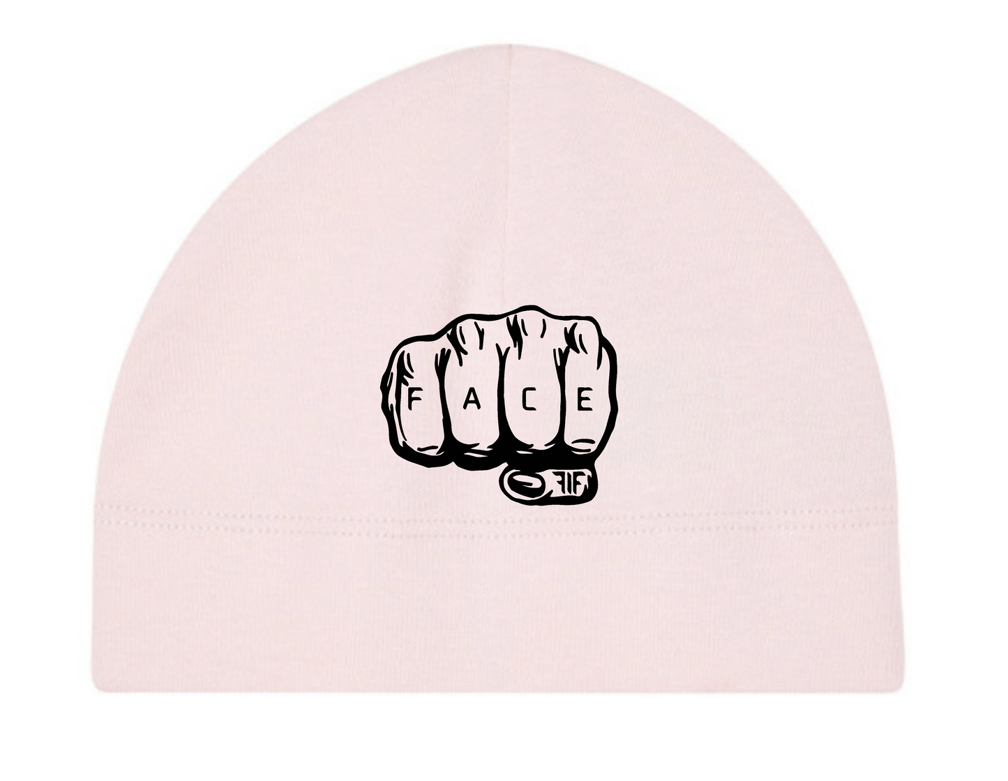 Rose Fist design black print
