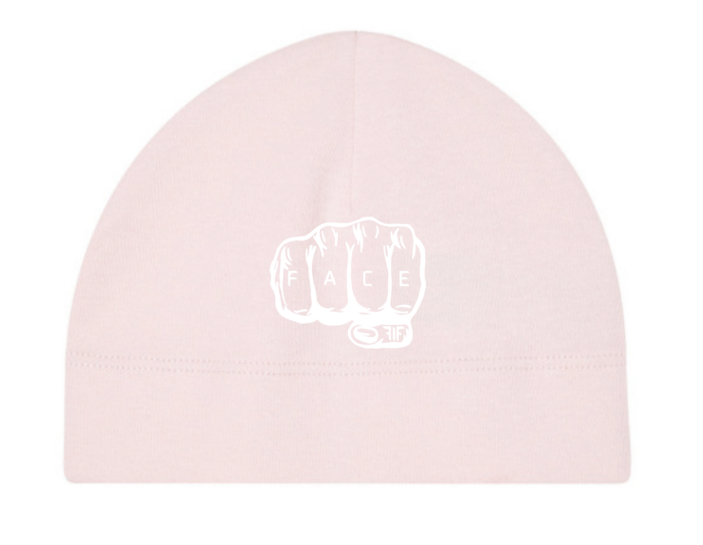 Rose Fist design white print