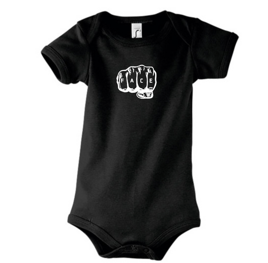 FIF Fist in Face Baby Bodysuit front