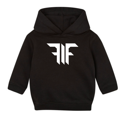 FIF Fist in Face Baby Hoodie organic cotton front