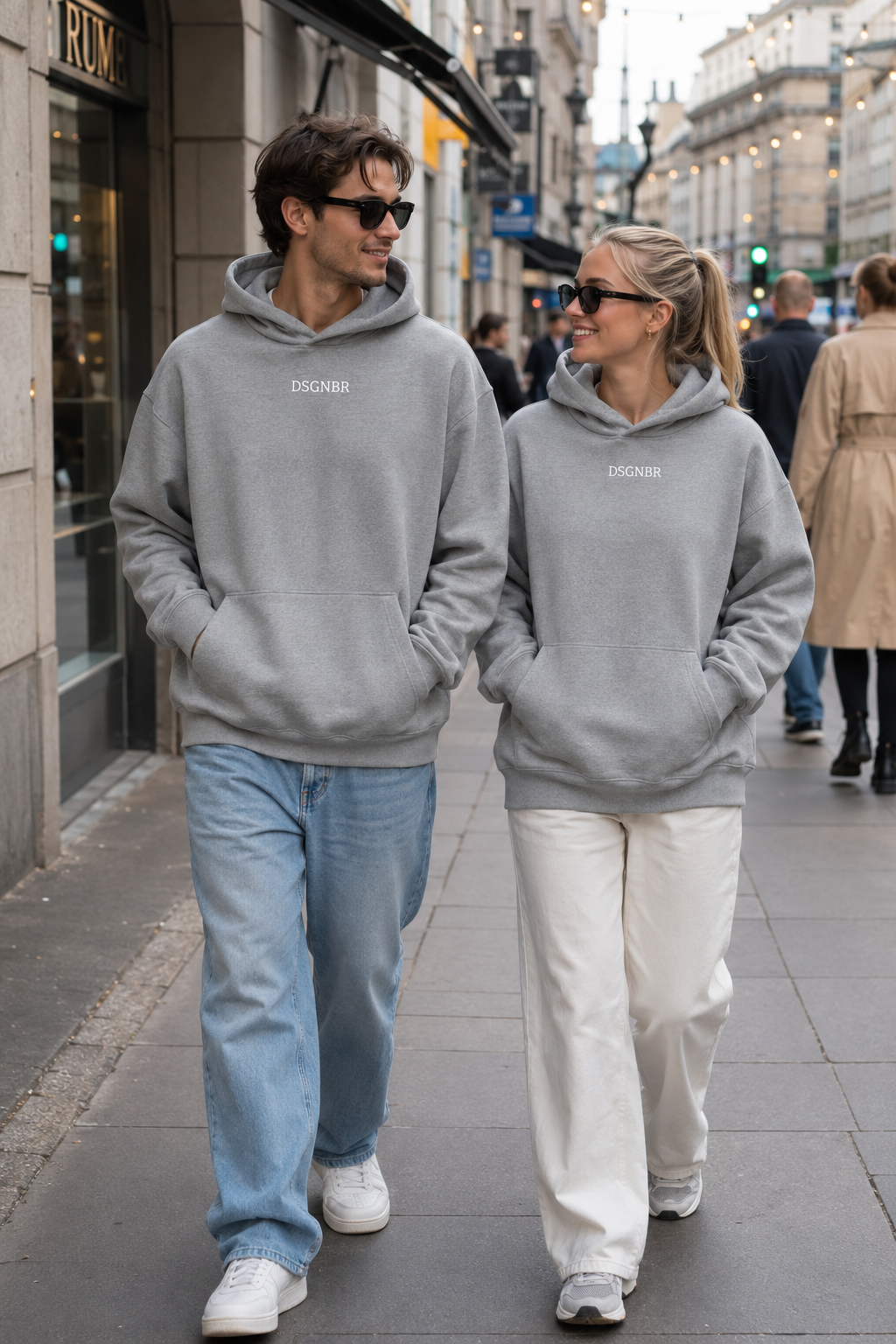 DSGNBR Hoodie Unisex Grey