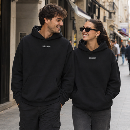 DSGNBR Hoodie Unisex Black