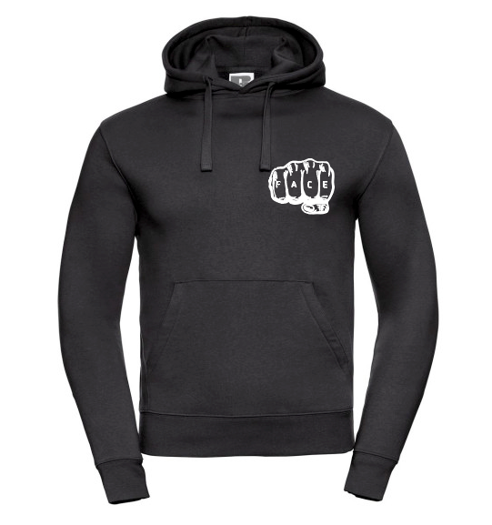 FIF Fist in Face Unisex Hoodie Black front