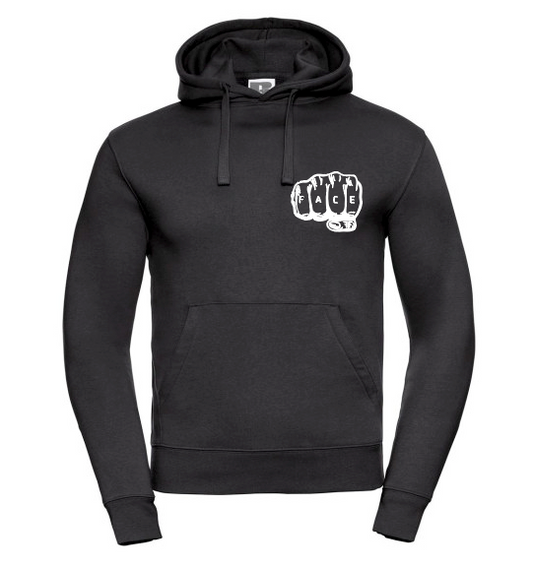 FIF Fist in Face Unisex Hoodie Black front