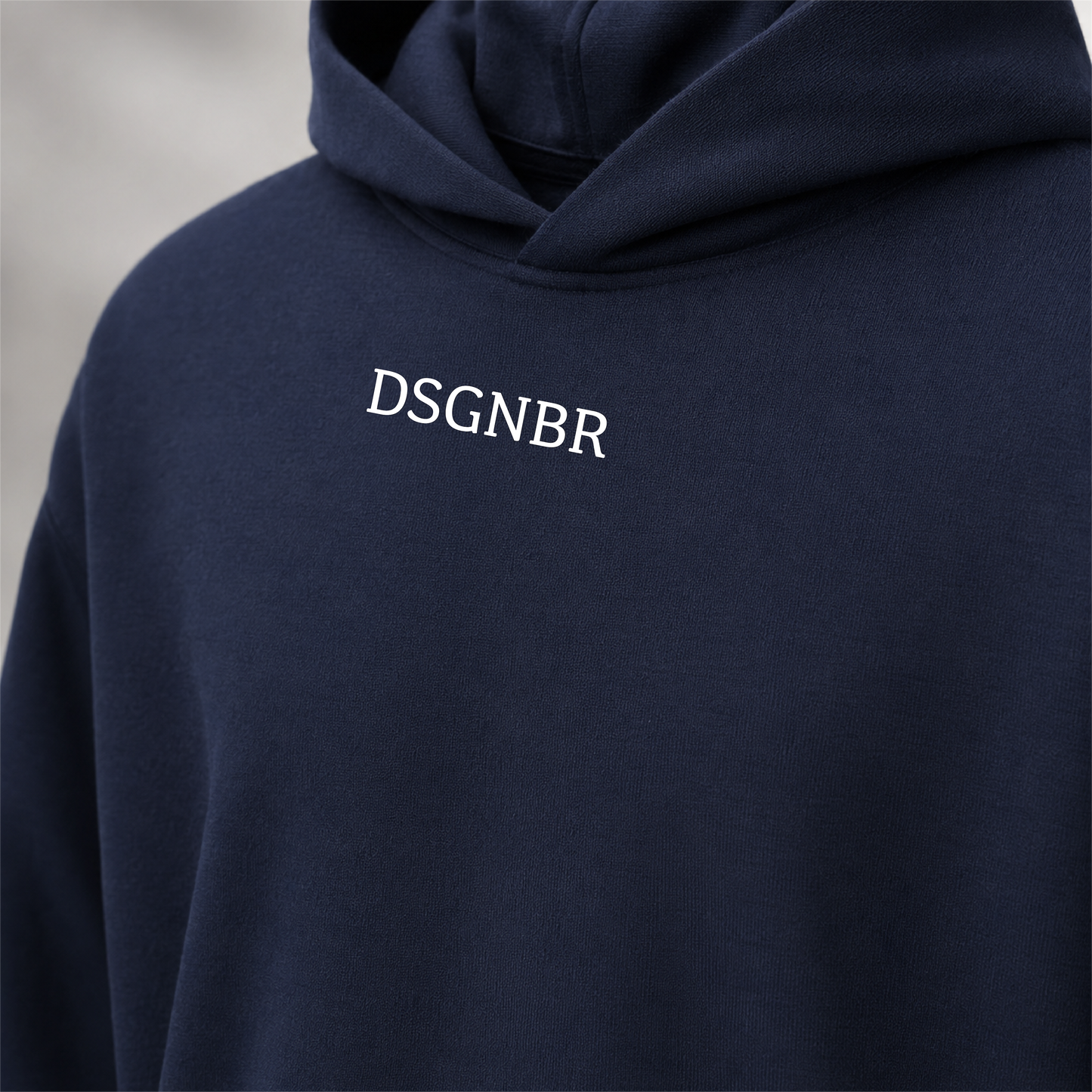 DSGNBR Hoodie Unisex Navy