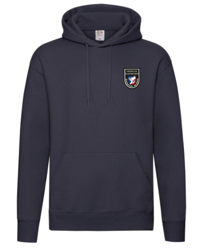 FF53 Hoodie Navy mit weißem Feuerwehr-Logo