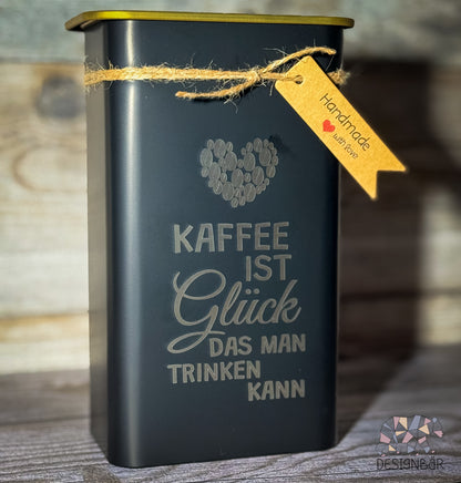 Kaffeedose Detailansicht