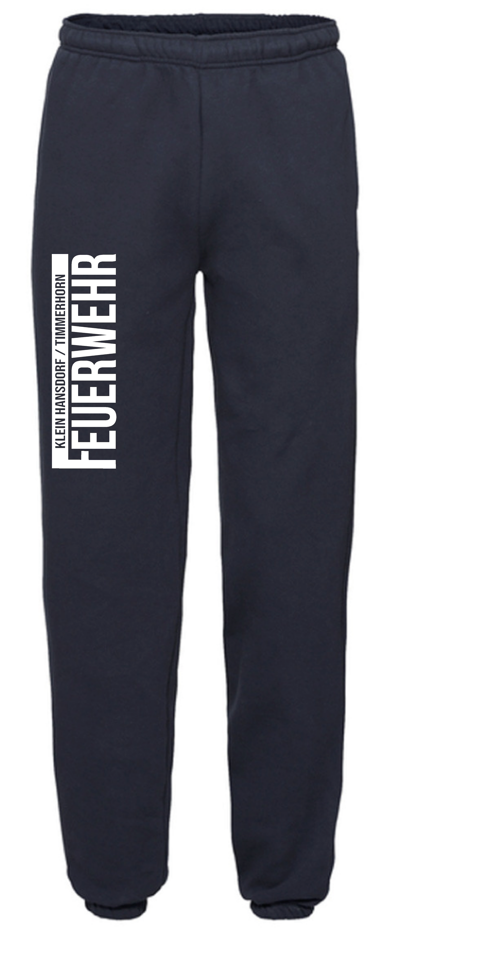 FF53 Jogginghose Navy mit weißem Feuerwehr-Logo