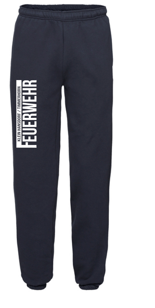 FF53 Jogginghose Navy mit weißem Feuerwehr-Logo