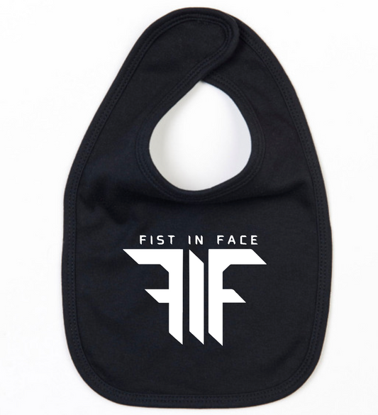FIF Fist in Face Baby Bib organic cotton