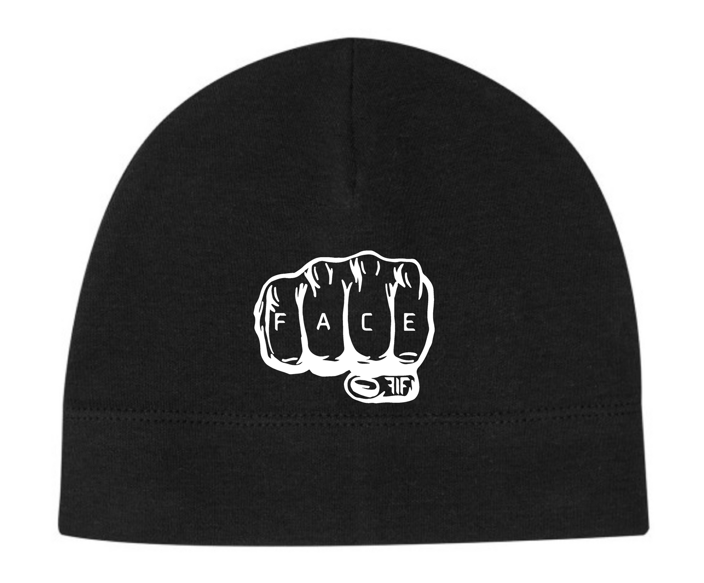 Black Fist design white print