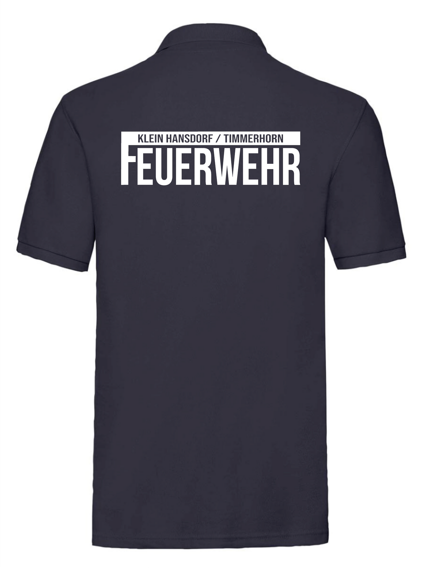FF53 Poloshirt Navy – Rückansicht