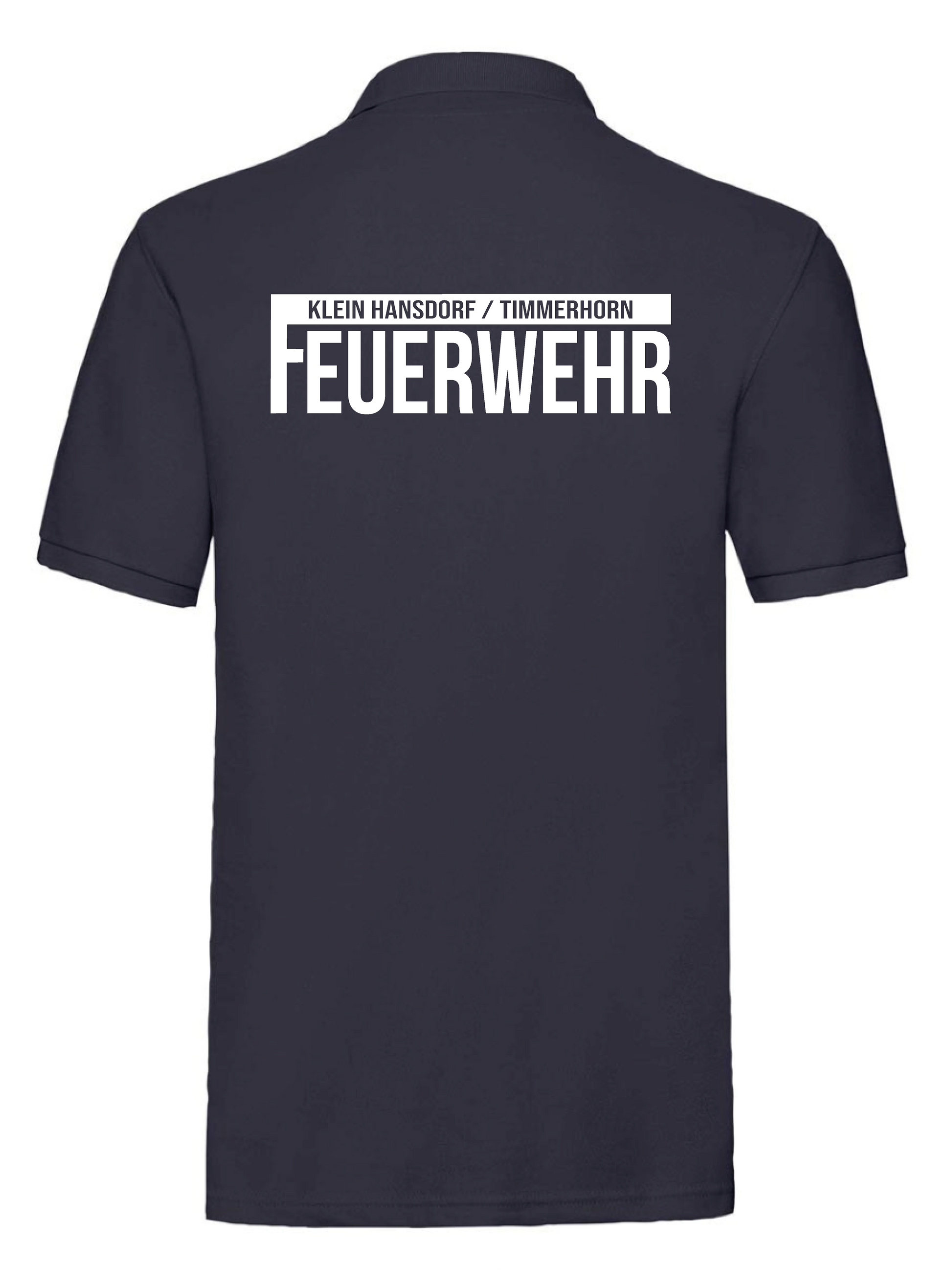 FF53 Poloshirt Navy – Rückansicht