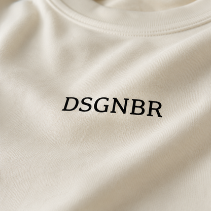 DSGNBR T-Shirt Unisex Egret