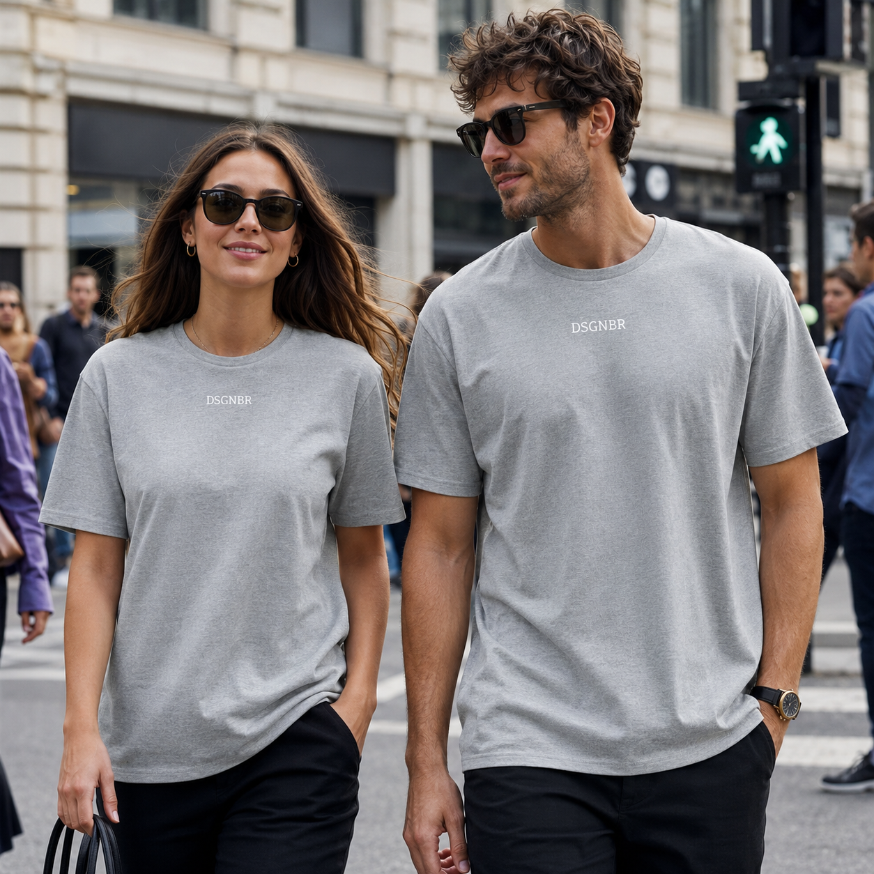 DSGNBR T-Shirt Grey