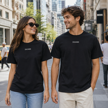 DSGNBR T-Shirt Unisex Black