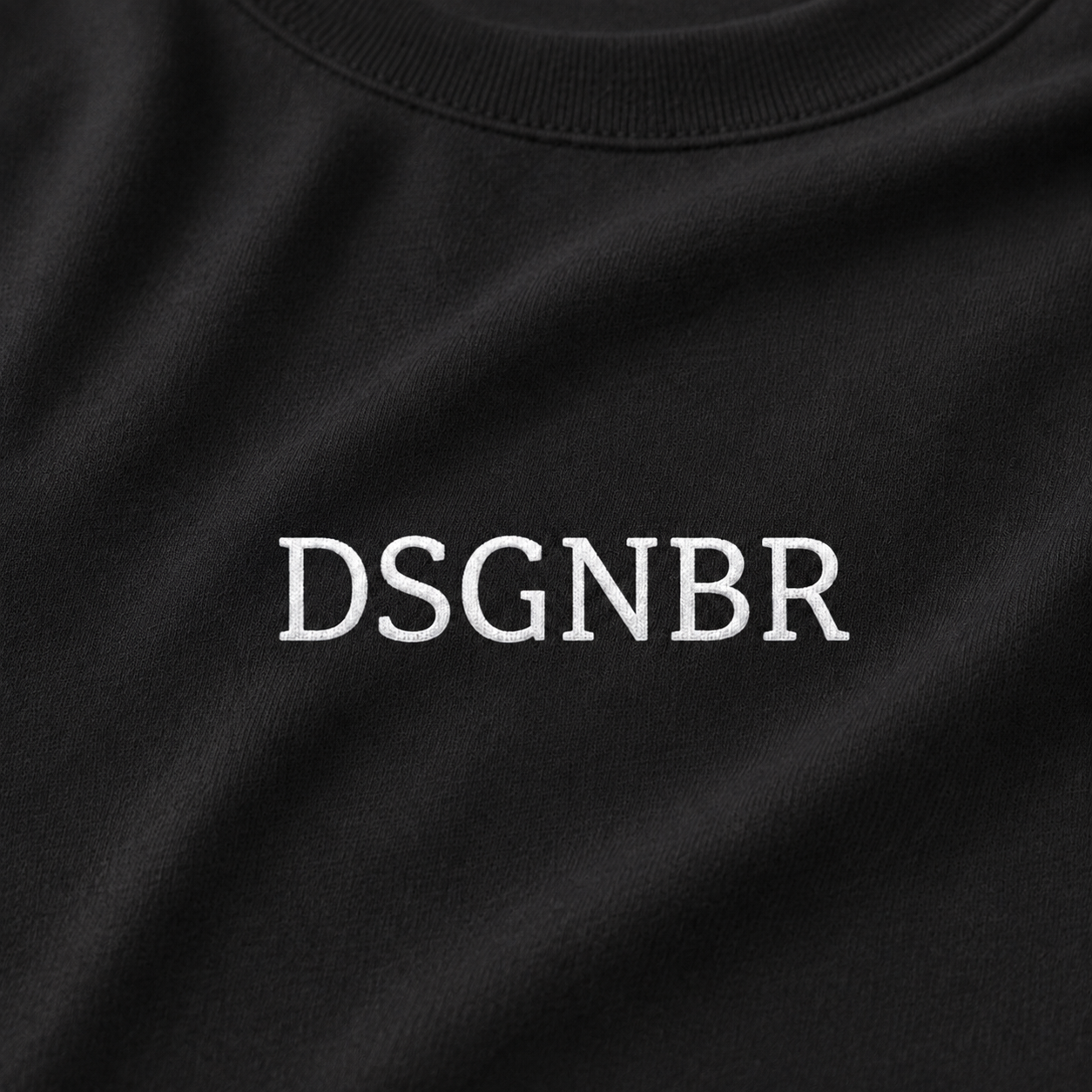 DSGNBR T-Shirt Unisex Black