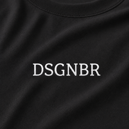 DSGNBR T-Shirt Unisex Black