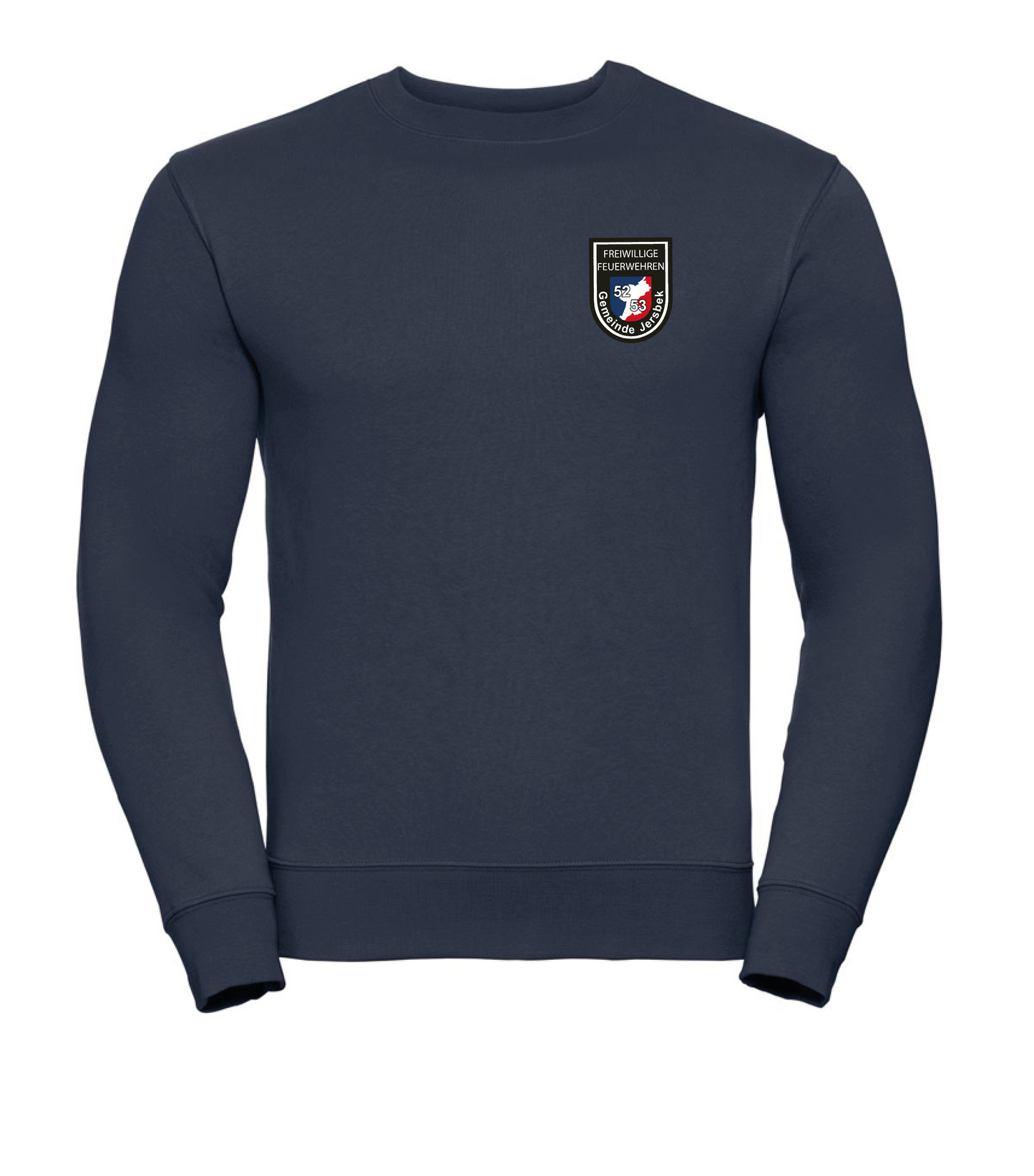 FF53 Sweatshirt Navy mit weißem Feuerwehr-Logo