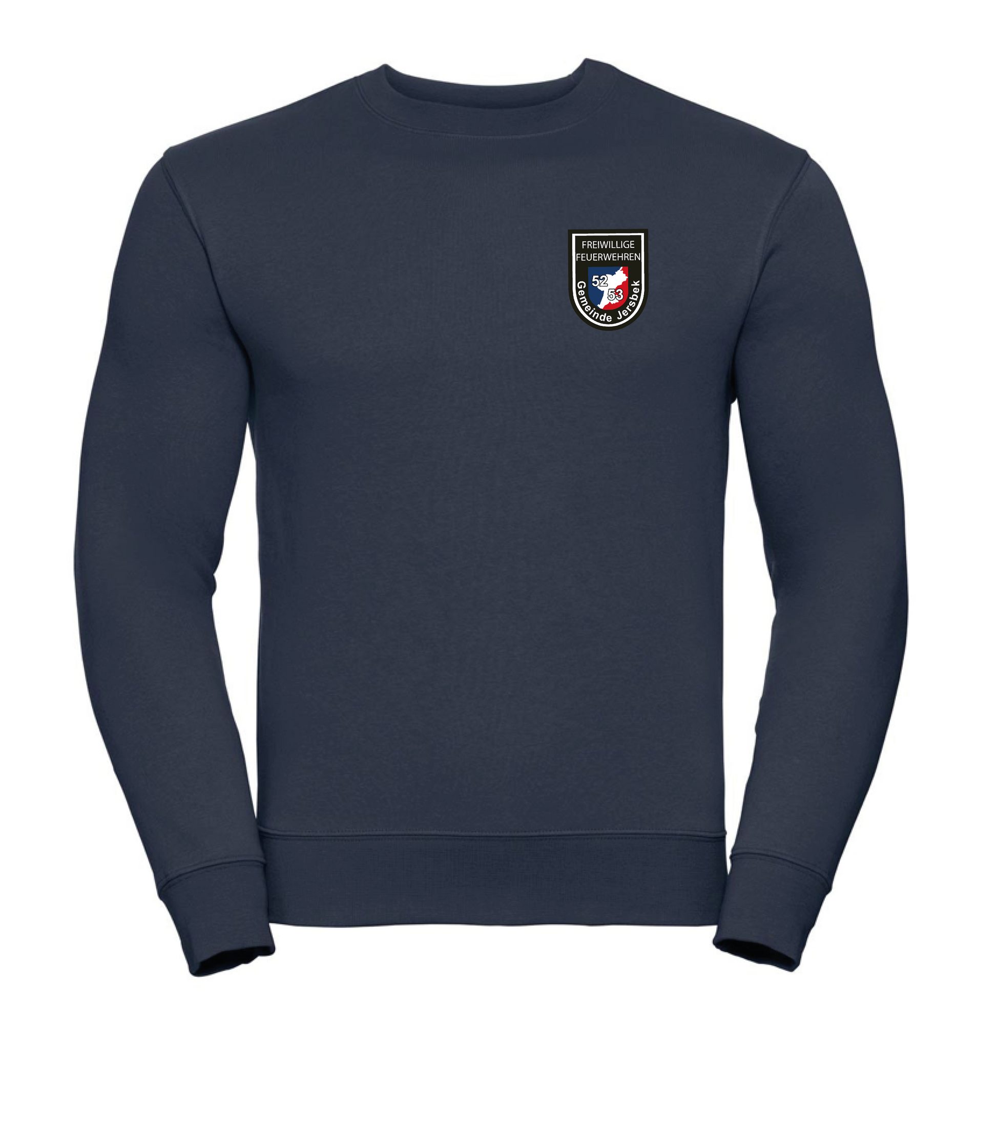 FF53 Sweatshirt Navy mit weißem Feuerwehr-Logo