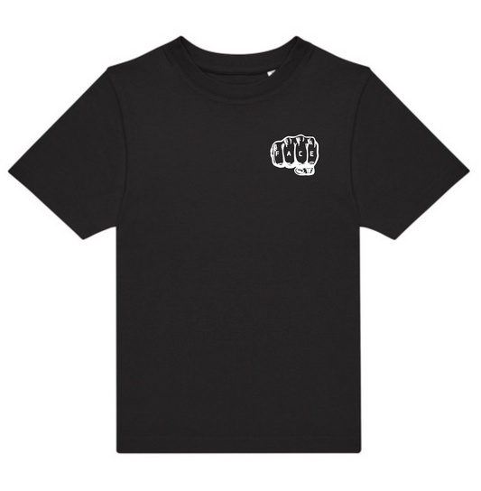 FIF Fist in Face Kids' T-Shirt Black front