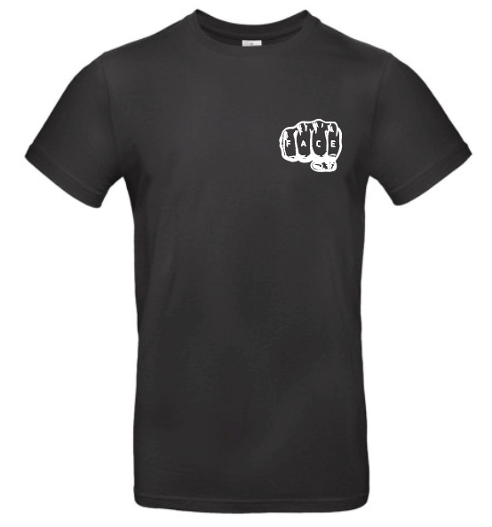 FIF Fist in Face Unisex T-Shirt Black front