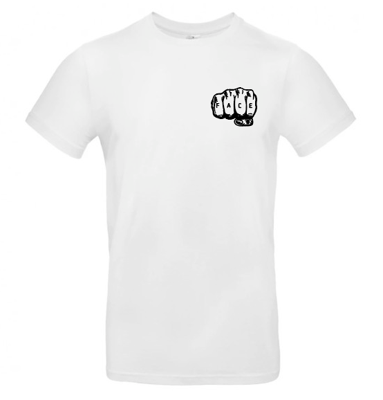 FIF Fist in Face Unisex T-Shirt White front