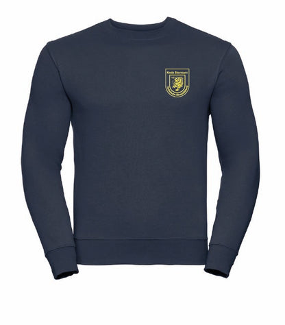 TEL Sweatshirt Unisex Navy mit gelbem Wappen