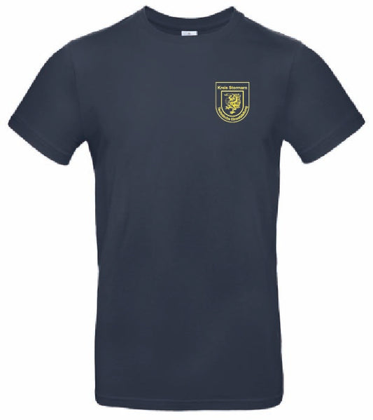 TEL T-Shirt Unisex Navy mit gelbem Wappen