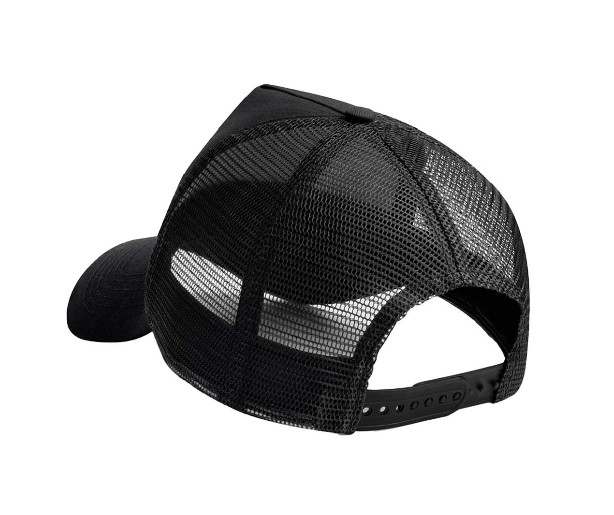 Trucker Cap Black Back