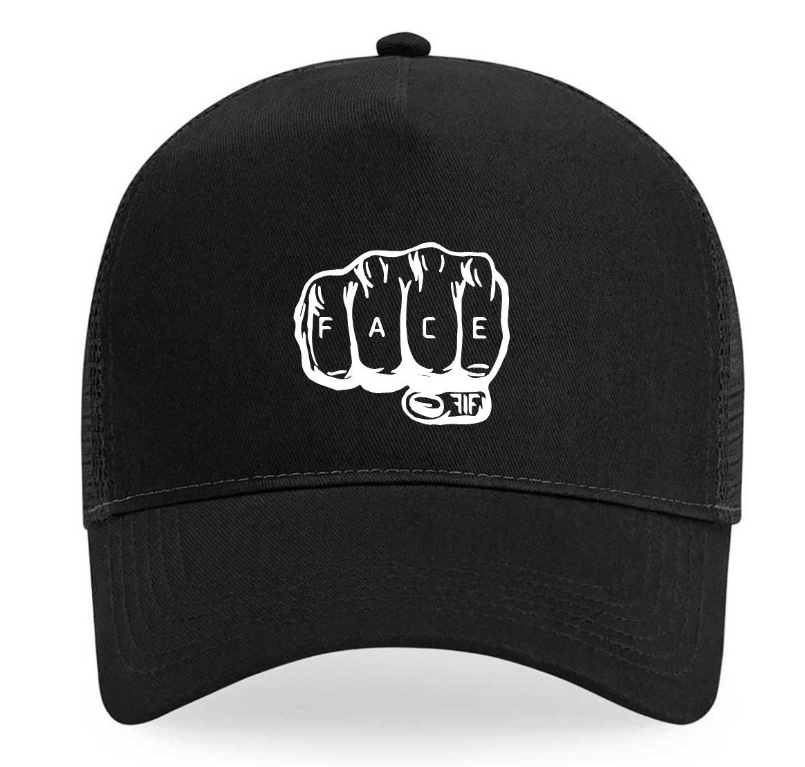 FIF Fist in Face Trucker Cap back mesh